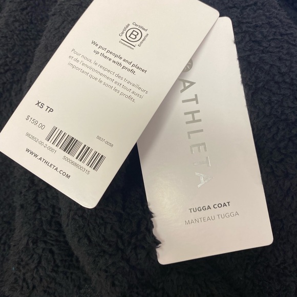 Athleta Tugga Coat jacket // Black - Picture 10 of 14